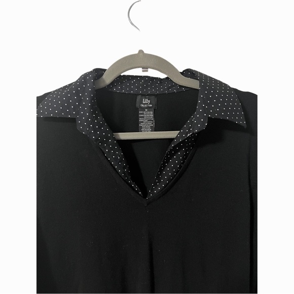 A sweater in 1X by Lilly Collection - Picture 4 of 6